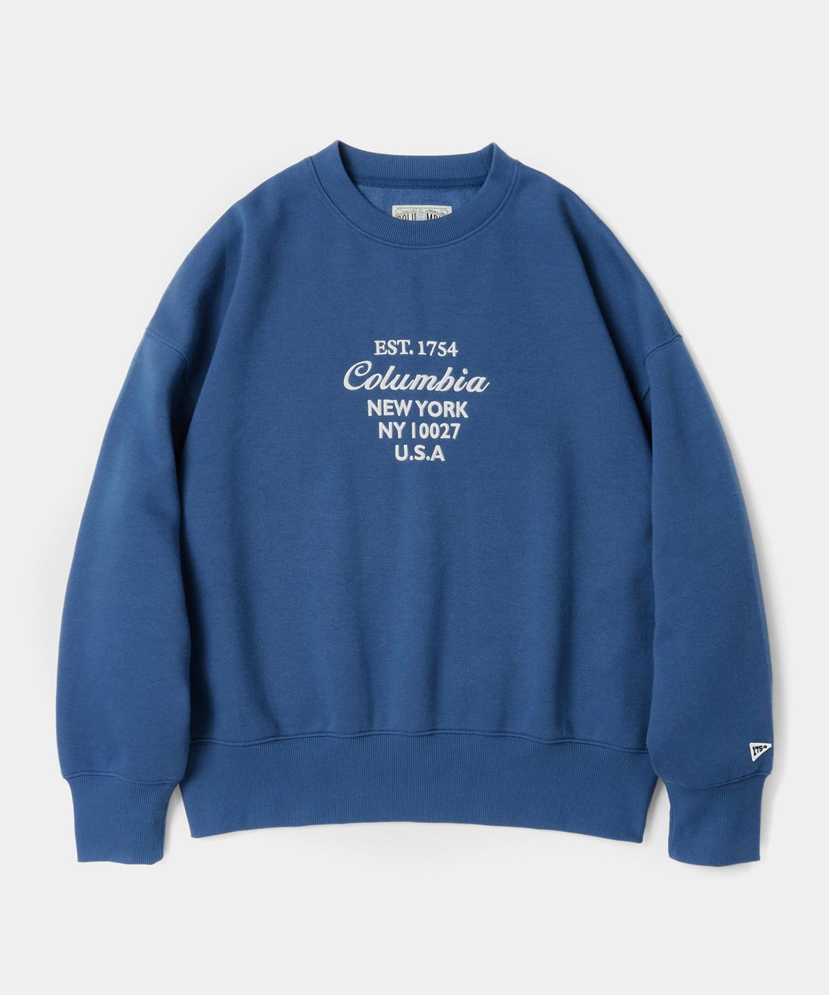 컬럼비아 유니버시티(COLUMBIA UNIVERSITY) CU BIG SCRIPT WOMEN TERRY SWEATSHIRTS 프렌치블루