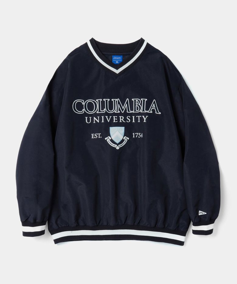 CU SHIELD WOVEN PULLOVER 크라운네이비
