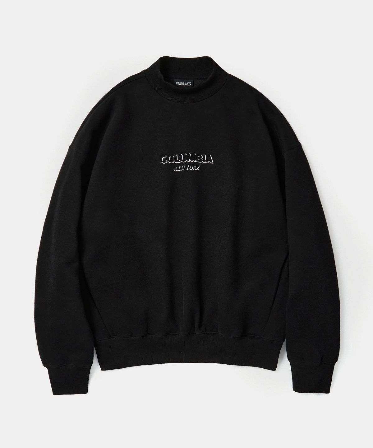 컬럼비아 유니버시티(COLUMBIA UNIVERSITY) B/S NY MOC NECK H/FLEECE SWEATSHIRTS 블랙