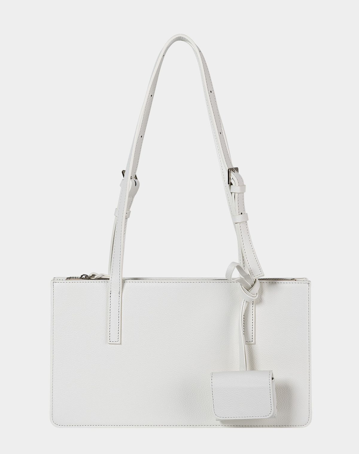 키시닝(KISYNING) Accordion Shoulder Bag SET (White)