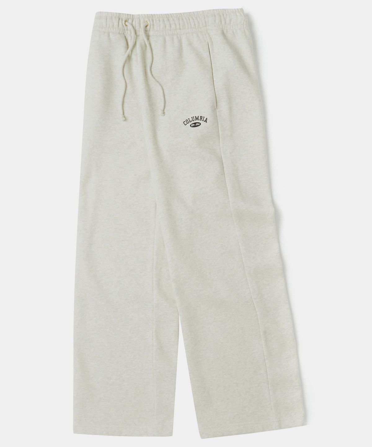 컬럼비아 유니버시티(COLUMBIA UNIVERSITY) SIG ARCH LOGO WOMEN FLEECE SWEAT PANTS 옐로우오트밀
