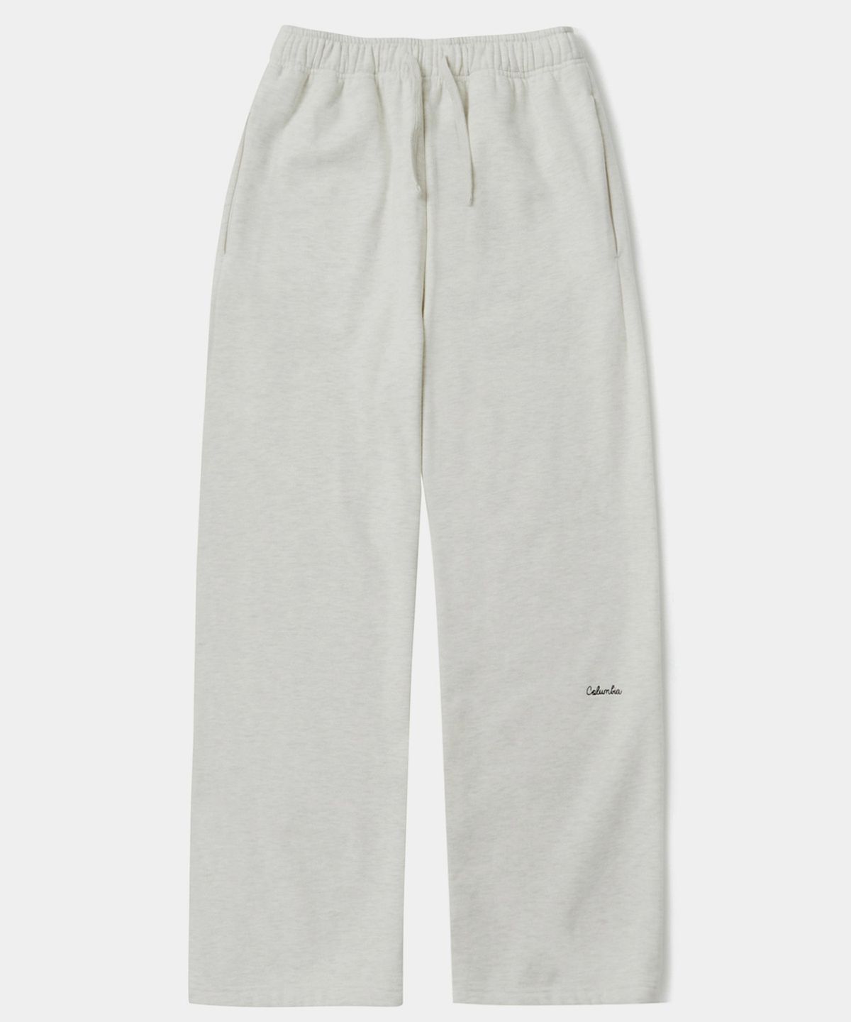 컬럼비아 유니버시티(COLUMBIA UNIVERSITY) TINY SCRIPT H/FLEECE LOOSE SWEATPANTS 오트밀