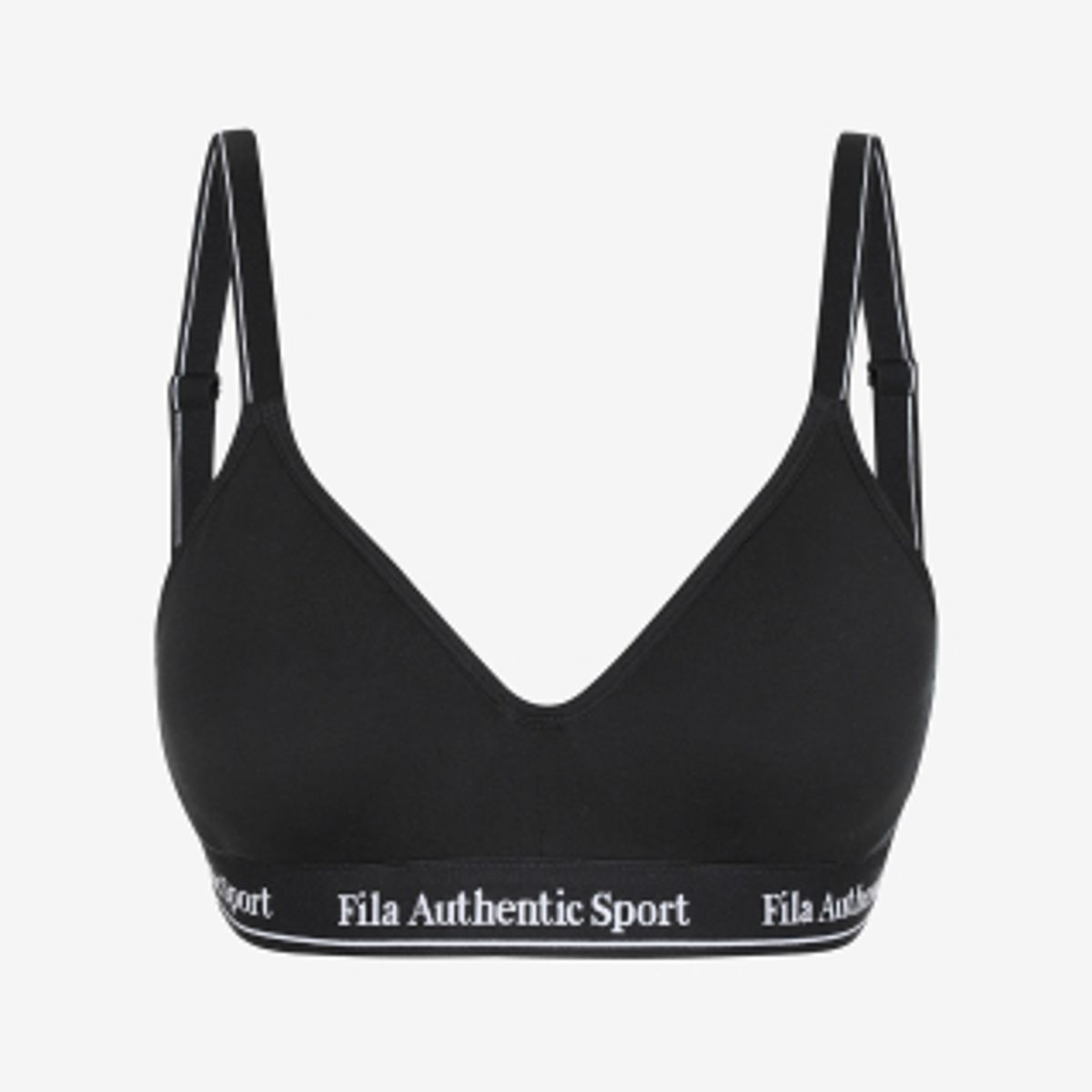 휠라언더웨어(FILA UNDERWEAR) 벨로 볼륨 소프트 브라(FI4BAH1105FBLK)