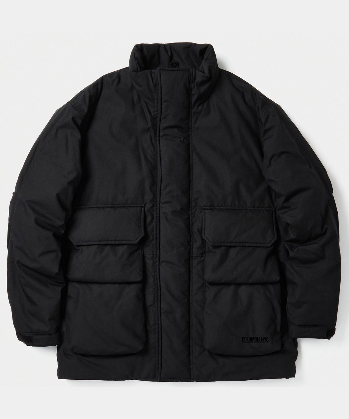 컬럼비아 유니버시티(COLUMBIA UNIVERSITY) B/S FOUR POCKET UTILITY PUFFER 블랙