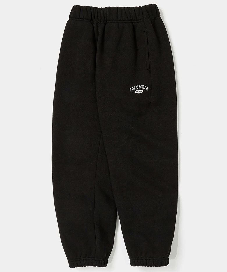 KIDS SIG ARCH LOGO FLEECE SWEATPANTS 블랙