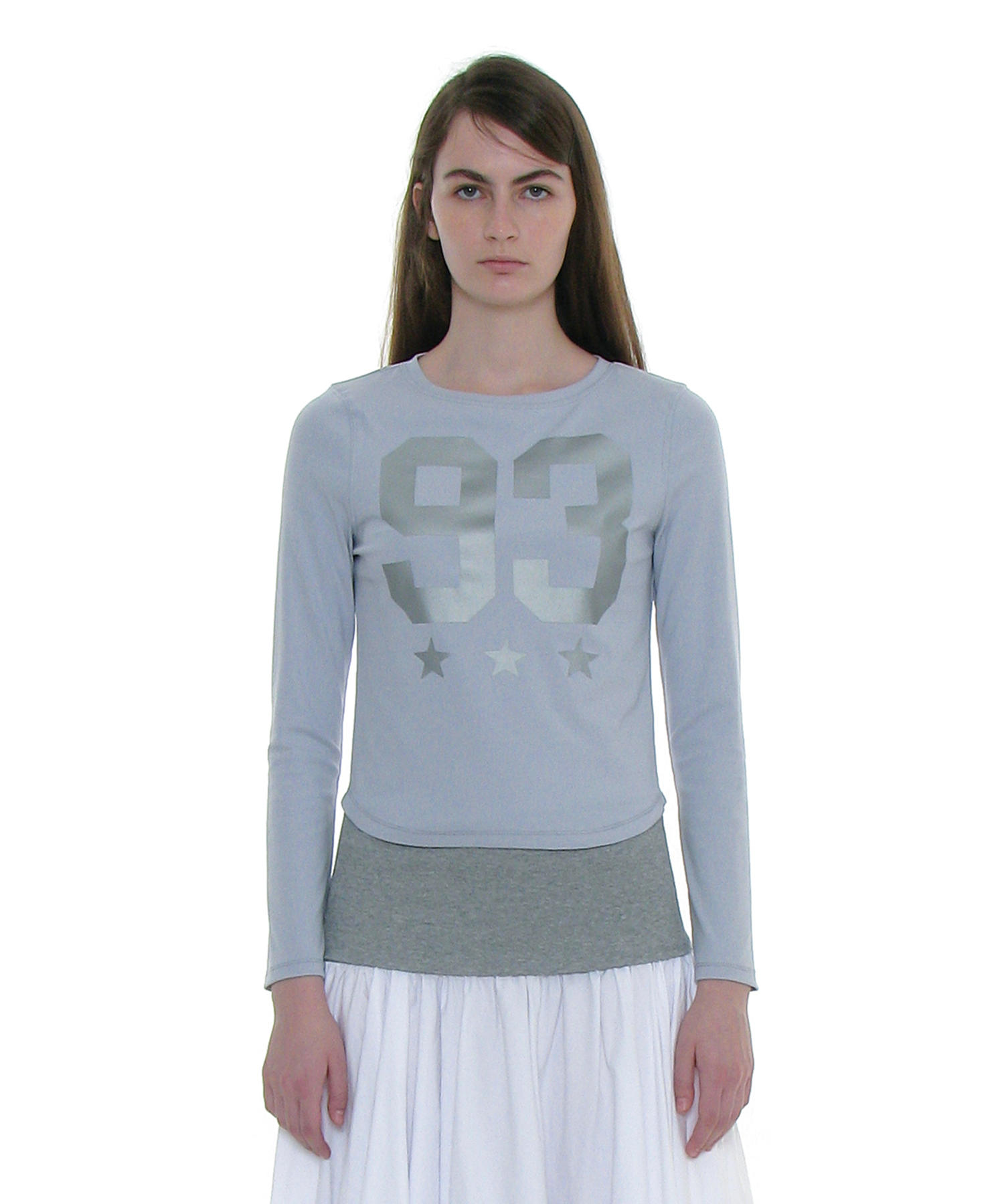 PARTIMENTO WOMEN☆93 CIAO PRINTED LONG SLEEVE TEE PARTIMENTO
