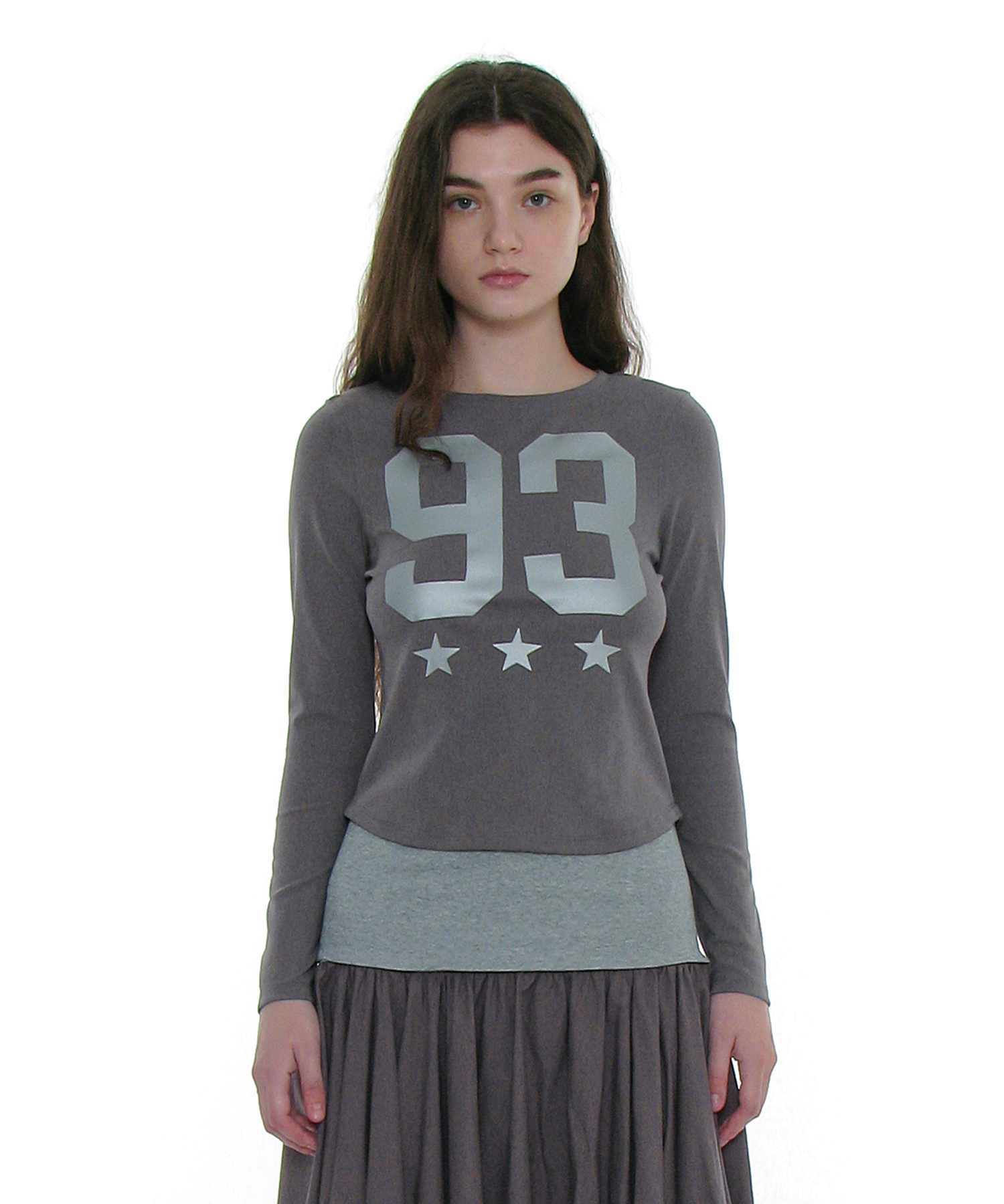 PARTIMENTO WOMEN☆93 CIAO PRINTED LONG SLEEVE TEE PARTIMENTO