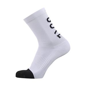 M 미드 브랜드 삭 - 화이트 6인치 스포츠 양말