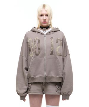 Op. 03 P.F.P HOOD ZIP BEIGE