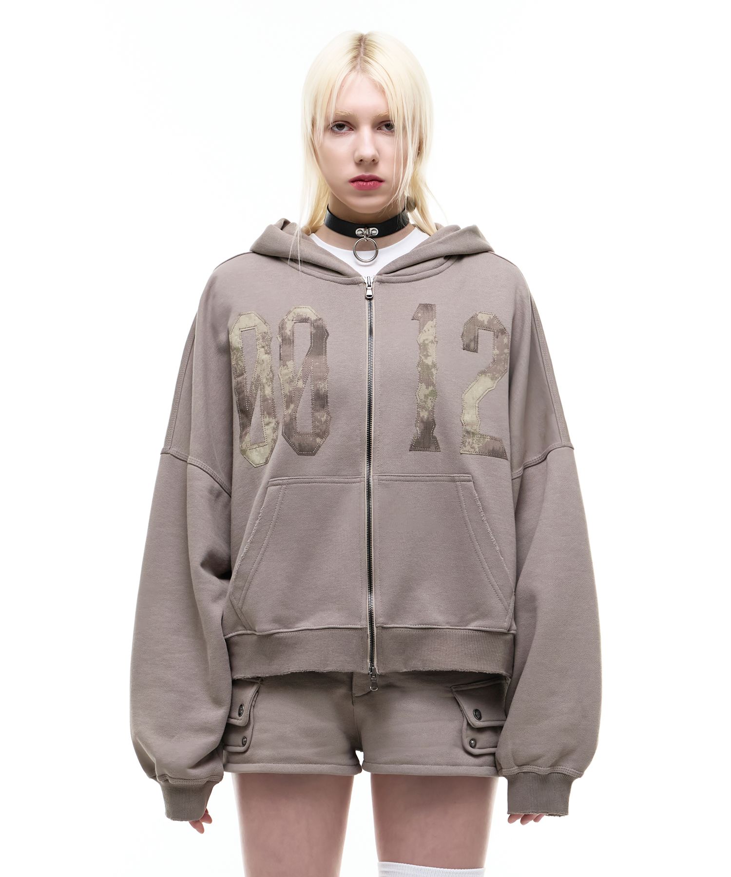 MUSINSA公式 | OPUS 0012 Op. 03 P.F.P HOOD ZIP BEIGE