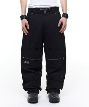 Op. 08 PPOOCCKKEETT LIQUID PANTS BLACK