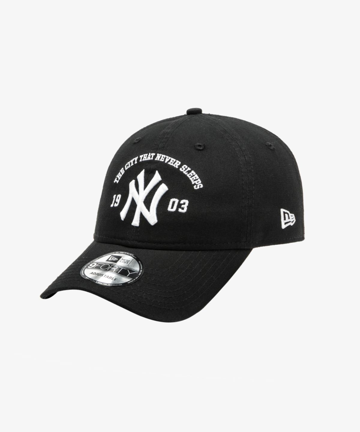 뉴에라(NEW ERA) 940UNST MLB CITY SLOGAN ARCH NEYYAN BLK