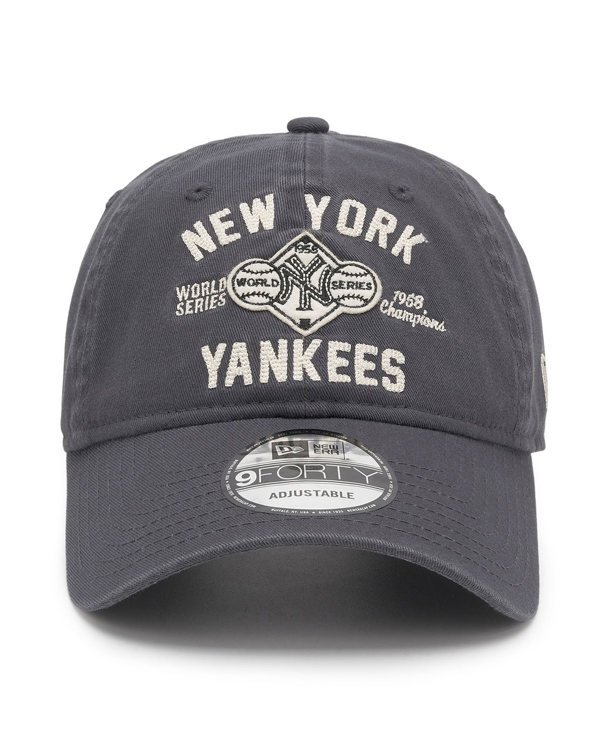 뉴에라(NEW ERA) 940UNST 1958 WORLD SERIES NEYYAN D GRA