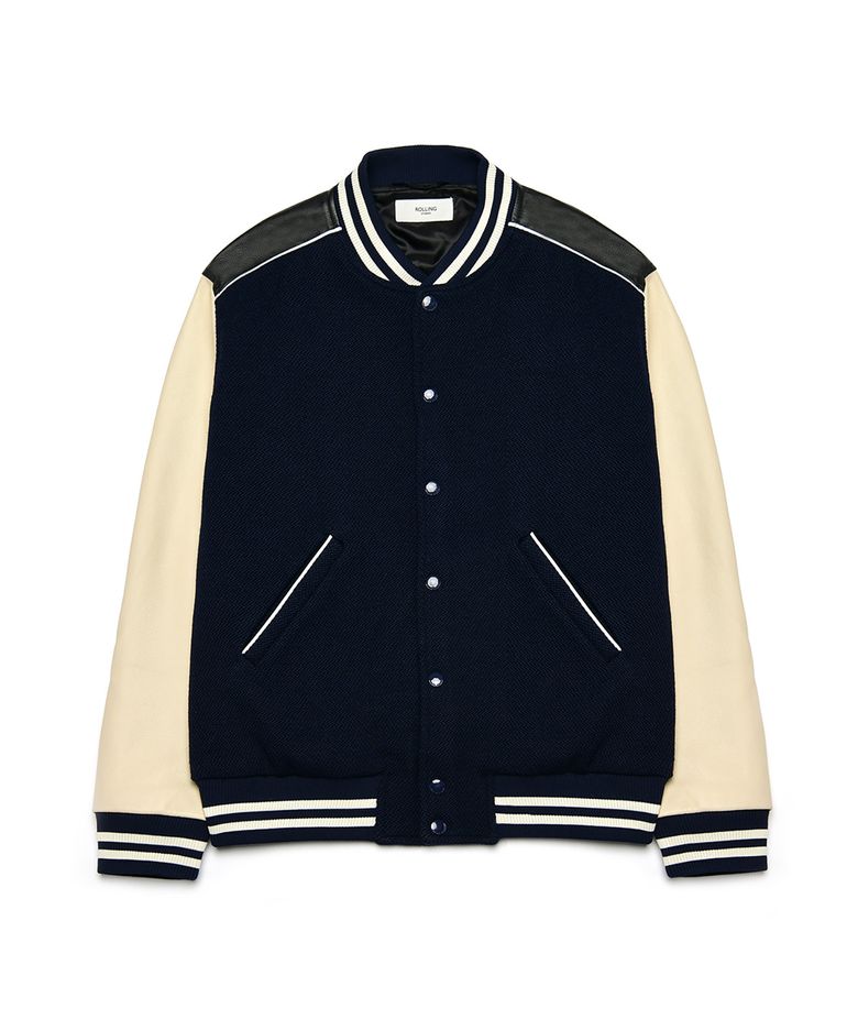 TEDDY JACKET WOOL NAVY