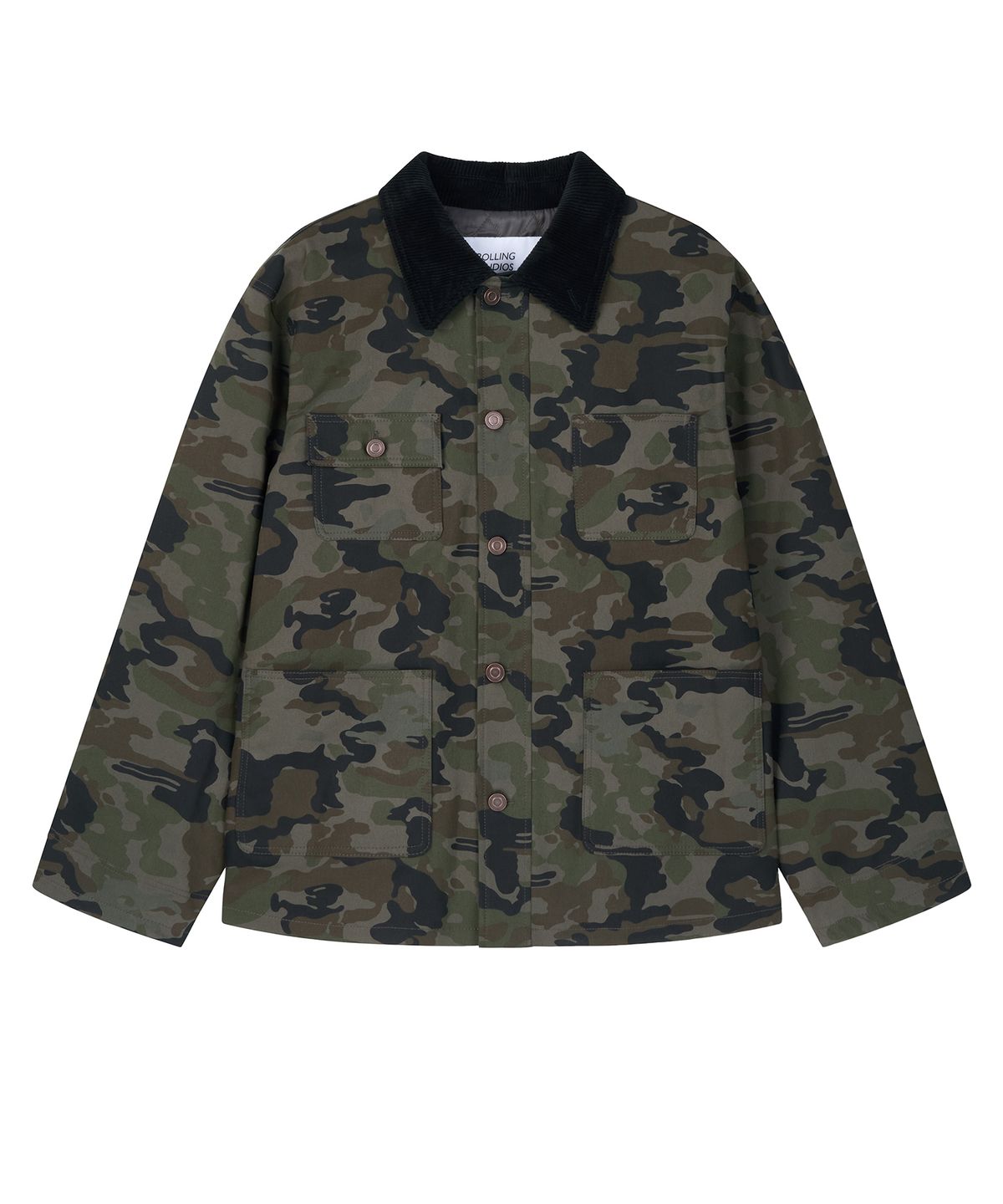 롤링스튜디오(ROLLINGSTUDIOS) WORKWEAR JACKET CAMOUFLAGE KHAKI