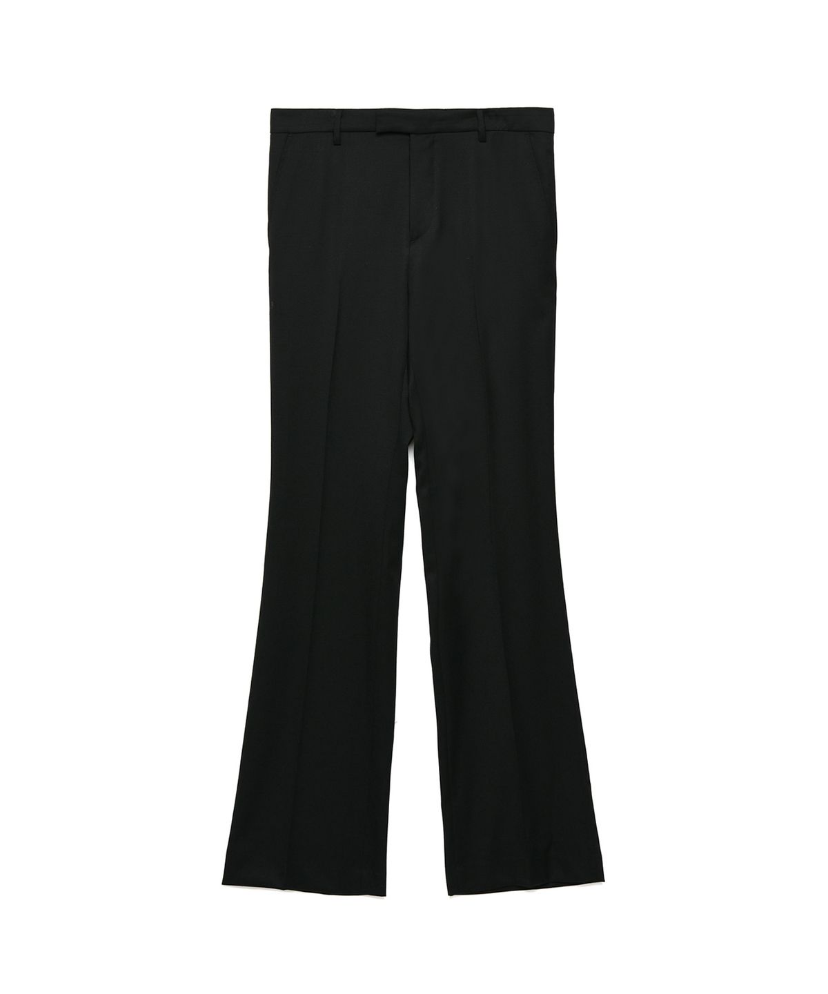 롤링스튜디오(ROLLINGSTUDIOS) CLASSIC FLARED PANTS WOOL GABARDINE BLACK