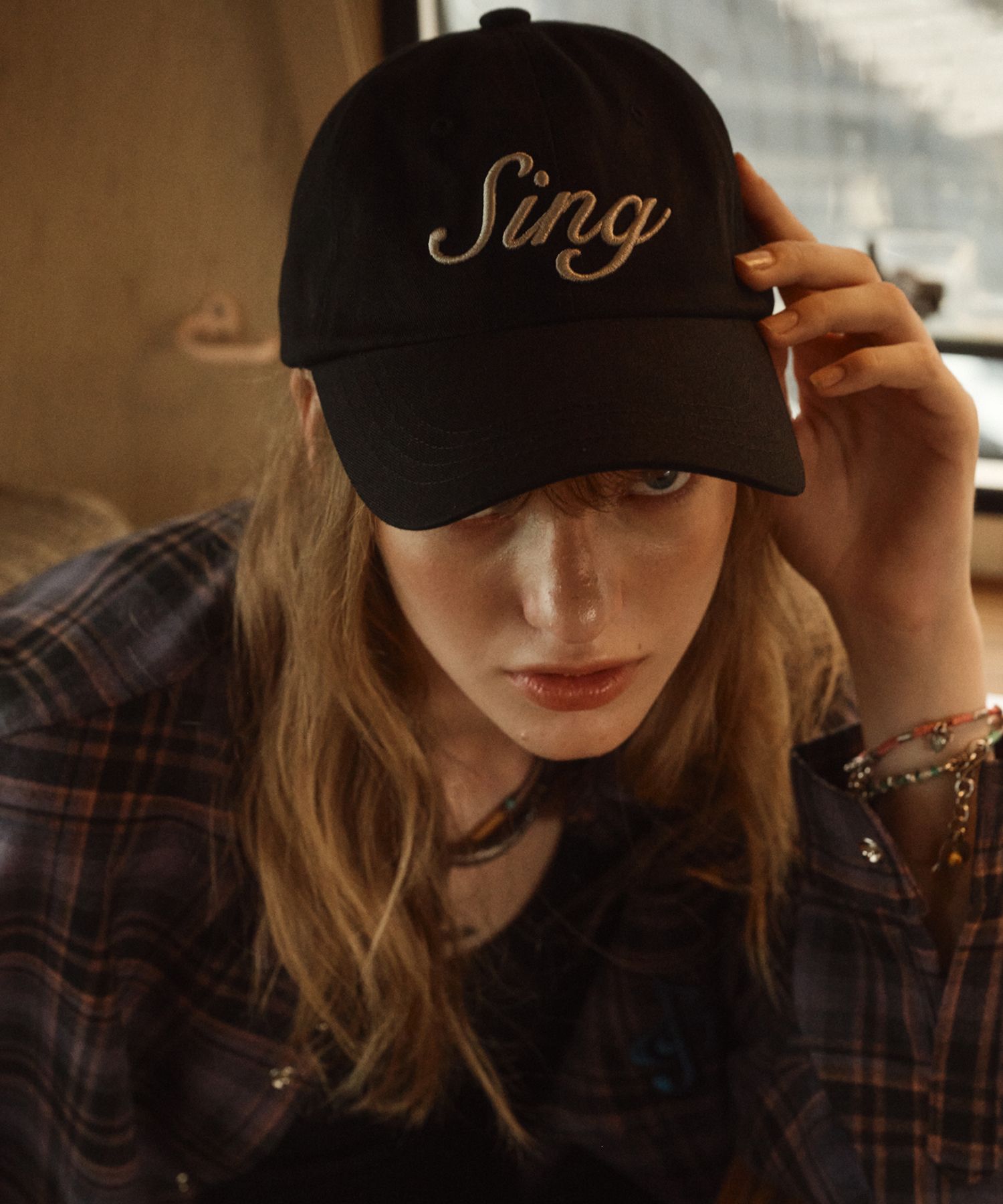 2113studio★MUSIC LOGO BALLCAP 音符ボールキャップ 2113studio☆MUSIC LOGO BALLCAP 音符ボールキャップ (ハット