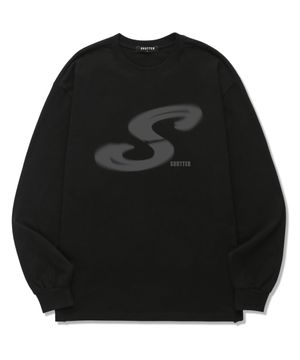 S LOGO 롱슬리브 (SLS015) 블랙