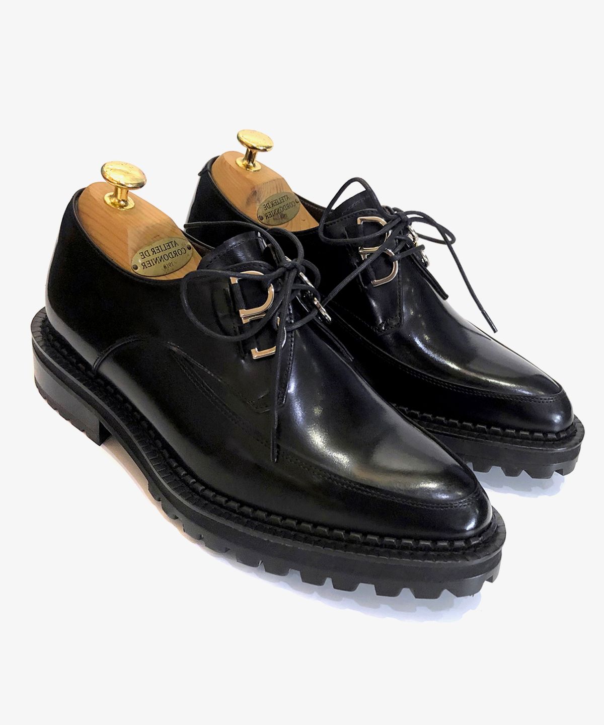 조앤슈(JOENSHOE) 슈만 루프 슬림 옥스퍼드 블랙