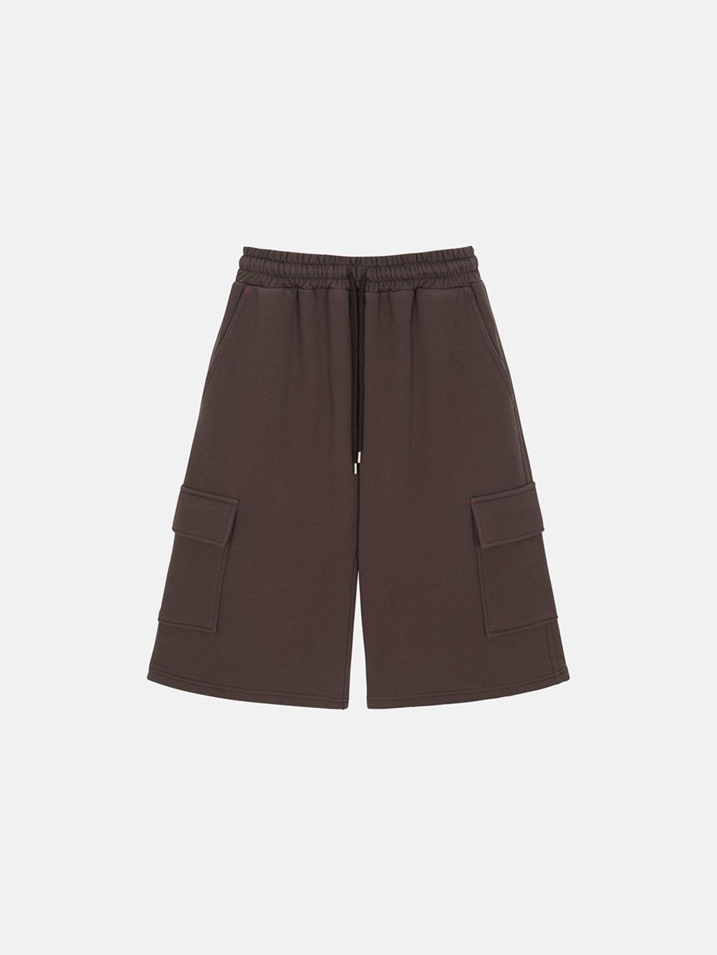 ★MEENDERI★BARTACK STITCH POCKET SHORTS - BROWN★正規品 MUSINSA公式 | MEENDERI [UNISEX] BARTACK STITCH POCKET SHORTS