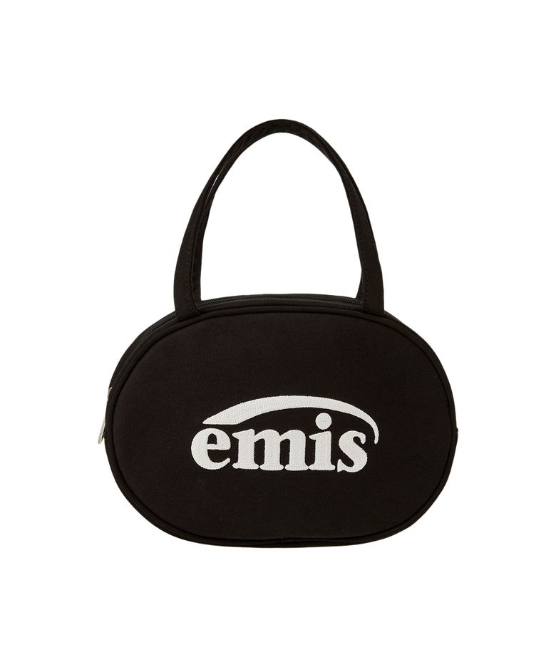 ROUND MINI BAG-BLACK