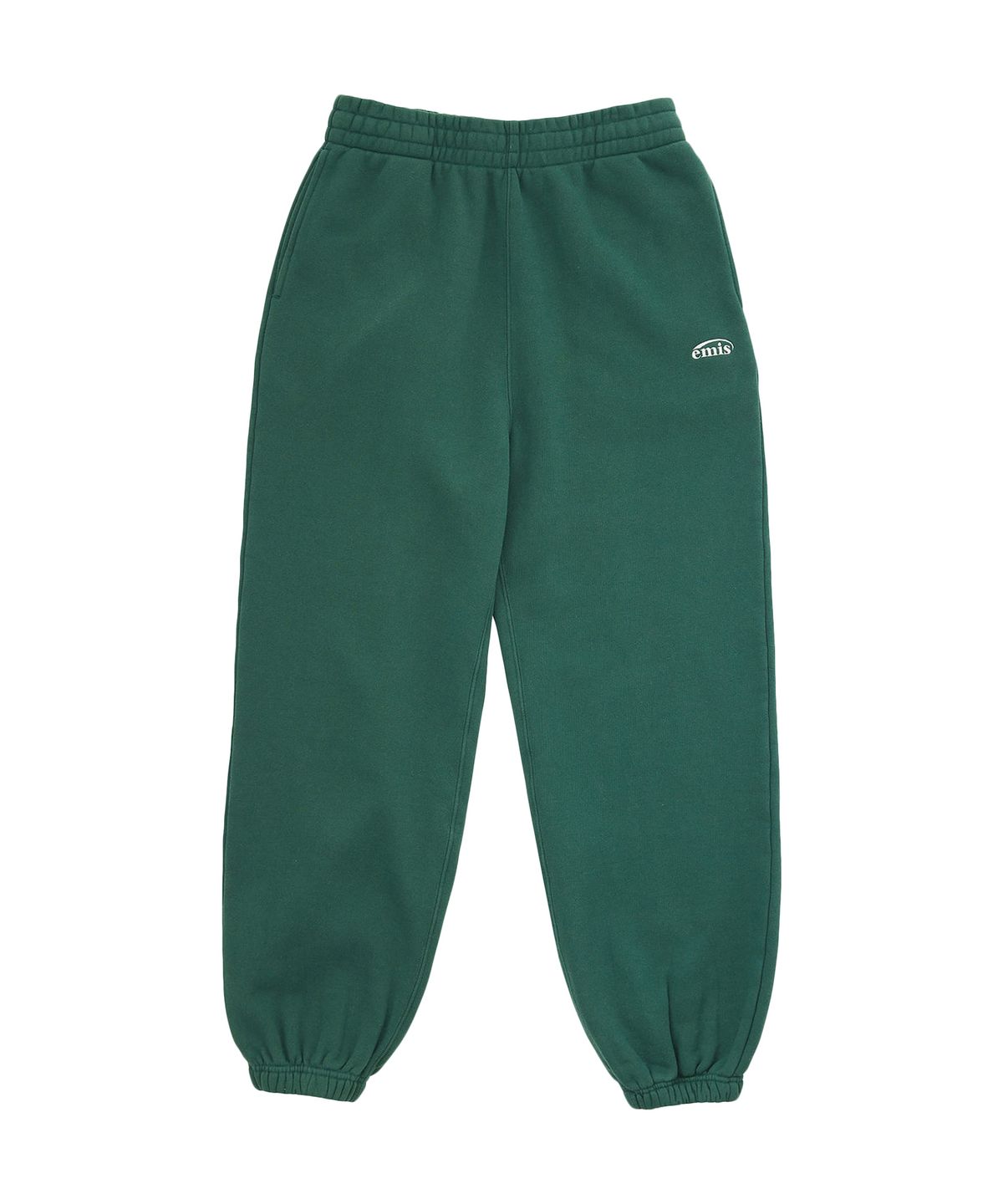 이미스(EMIS) ESSENTIAL HEAVY SWEAT PANTS-GREEN