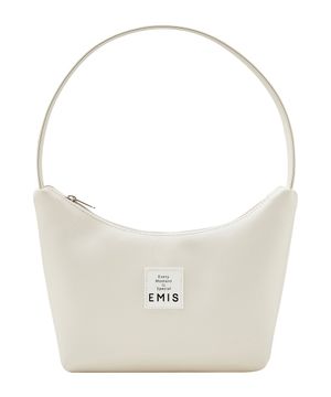 NEW LEATHER HOBO BAG-IVORY