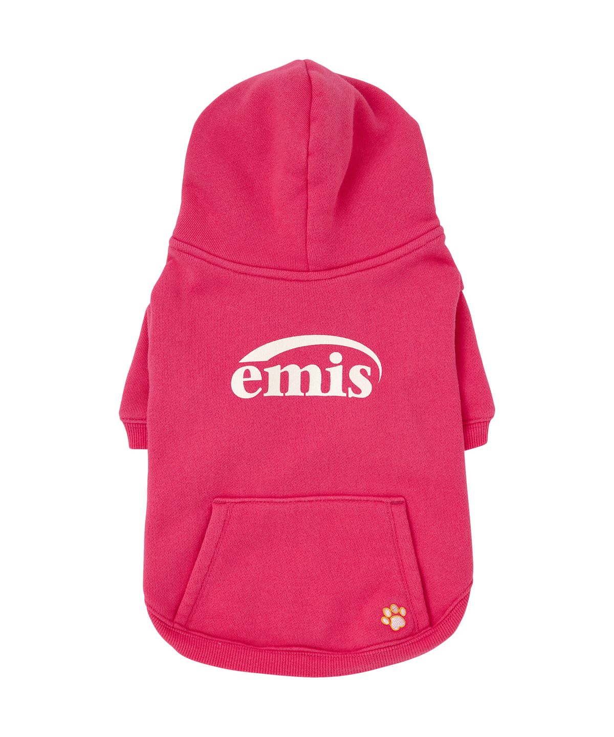 이미스(EMIS) [PET] NEW LOGO BIG HOODIE-HOT PINK