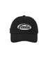 TONE ON TONE WAPPEN BALL CAP-BLACK