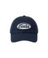 TONE ON TONE WAPPEN BALL CAP-NAVY