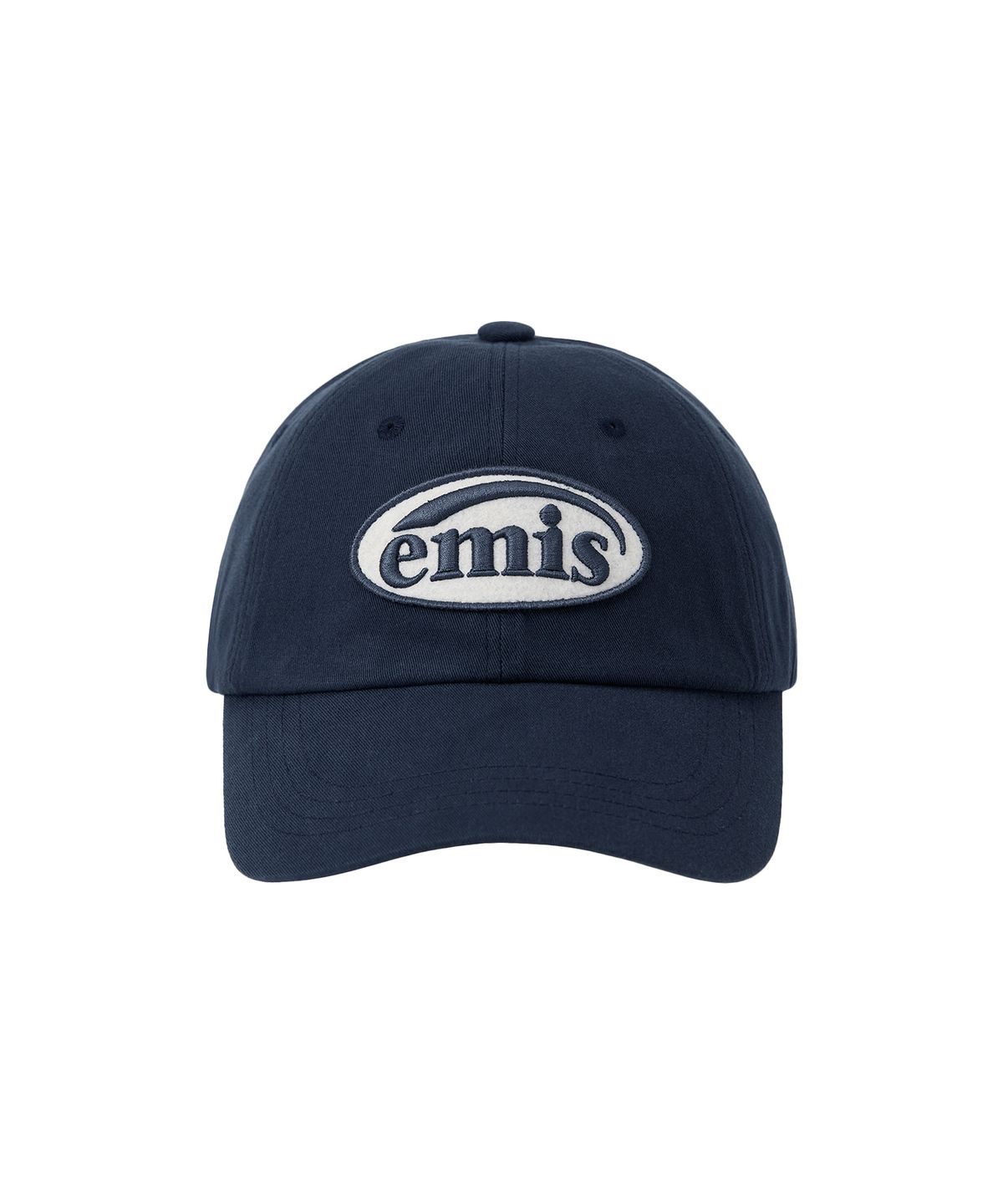 이미스(EMIS) TONE ON TONE WAPPEN BALL CAP-NAVY