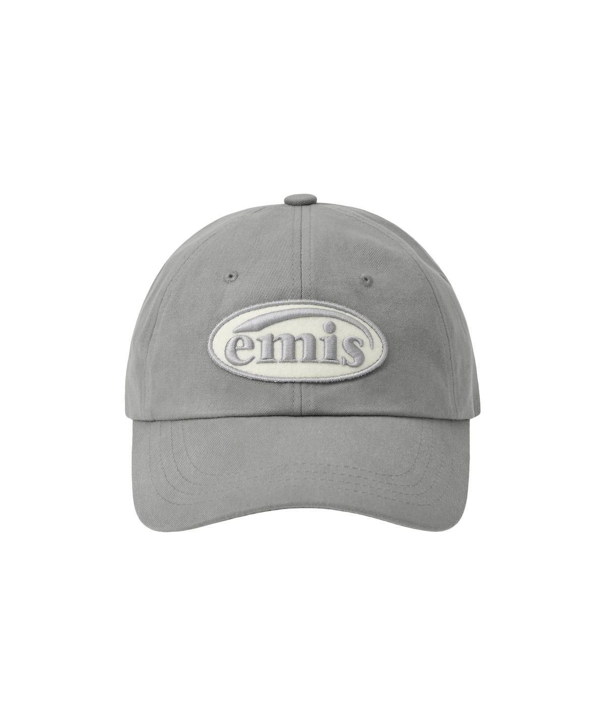 이미스(EMIS) TONE ON TONE WAPPEN BALL CAP-GRAY