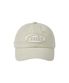 TONE ON TONE WAPPEN BALL CAP-BEIGE