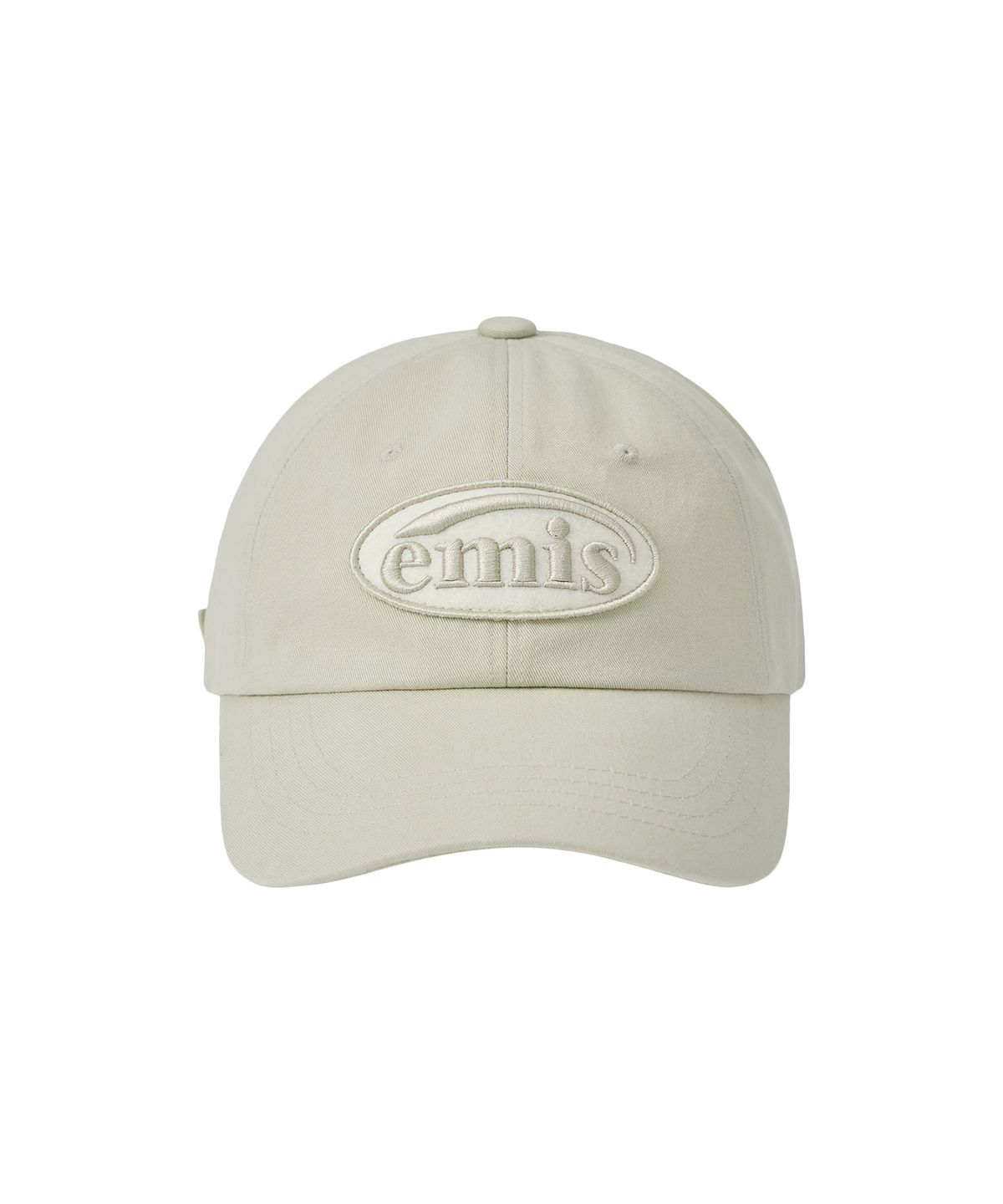 이미스(EMIS) TONE ON TONE WAPPEN BALL CAP-BEIGE