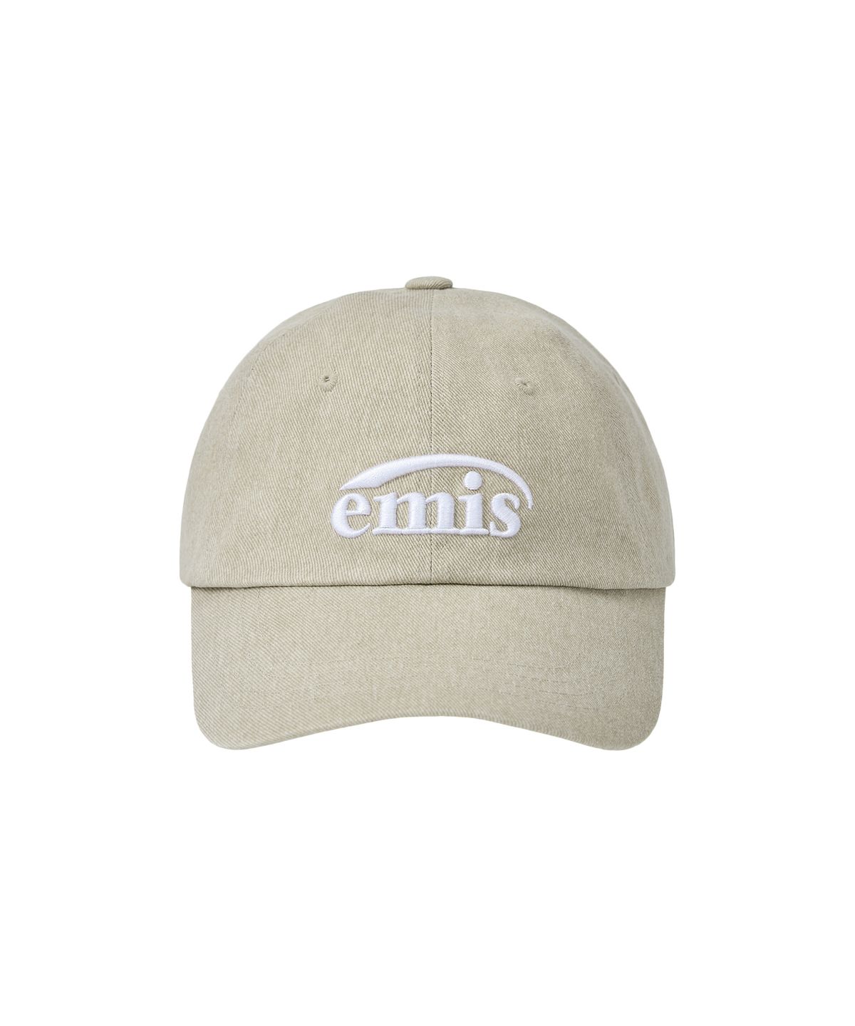이미스(EMIS) NEW LOGO PIGMENT BALL CAP-BEIGE