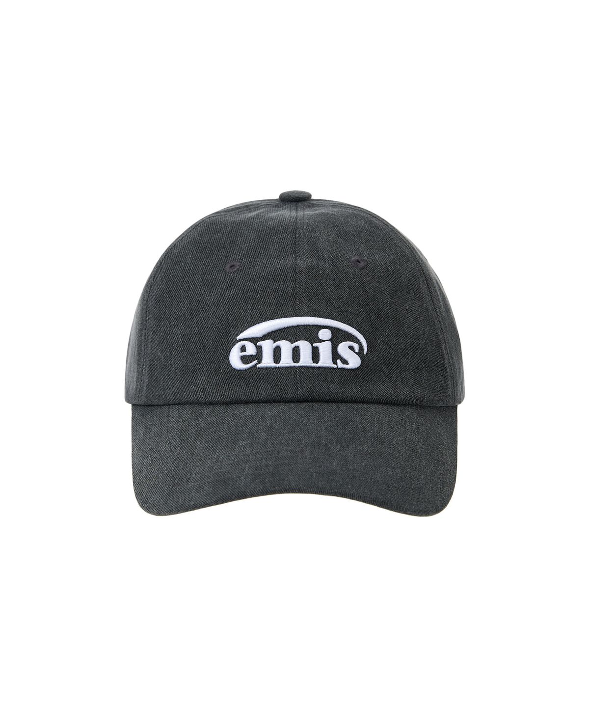 이미스(EMIS) NEW LOGO PIGMENT BALL CAP-BLACK