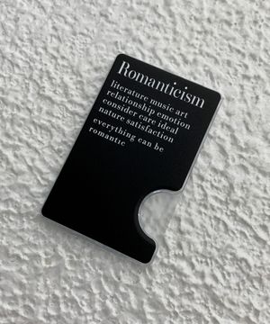 블랙 로맨티시즘 맥세이프 카드지갑 슬롯