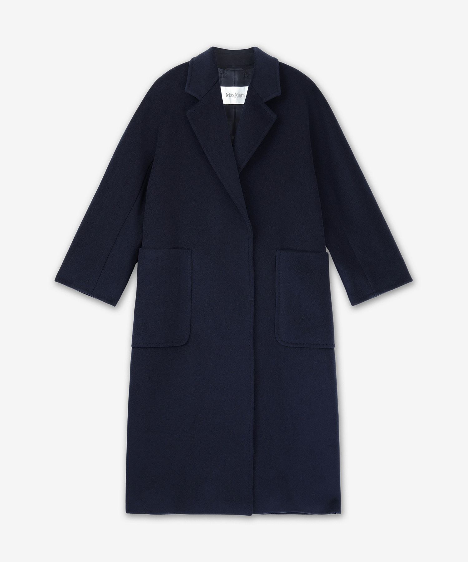 【関税込み】Max Mara ネイビー Locri コート Max Mara Locri Wool & Cashmere Belted Coat | Nordstrom
