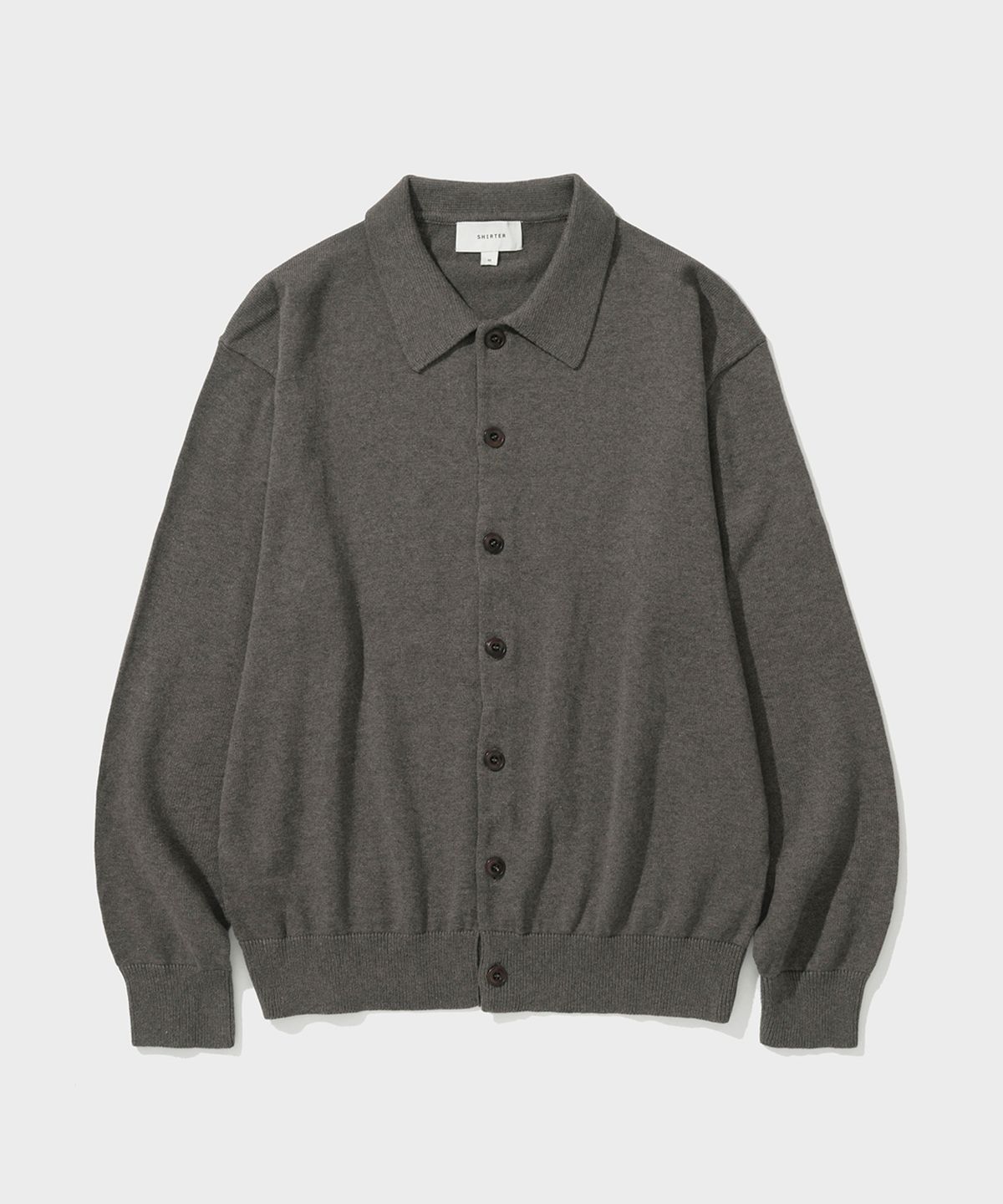 셔터(SHIRTER) COTTON CASHMERE CARDIGAN (M/BROWN)