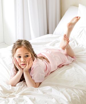 097샤무즈(핑크) 반소매 파자마세트