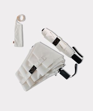 테디베어 53 6K 카본 300T 초고밀도 경량 3단 자동우산 세이프폴딩 아이보리