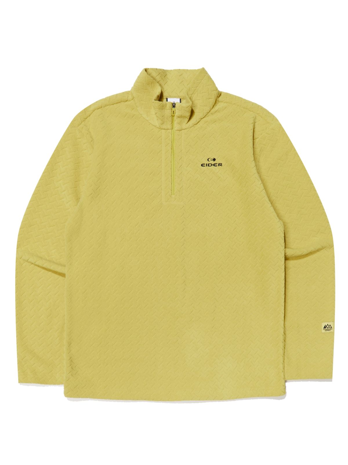 아이더(EIDER) JELEECE K (젤리스 K) 남성 긴팔 짚업 티셔츠_Light Olive DMW24202K1