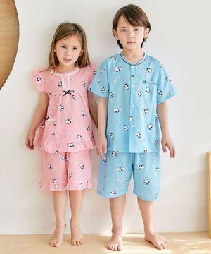 079하트퐁 반소매 파자마세트