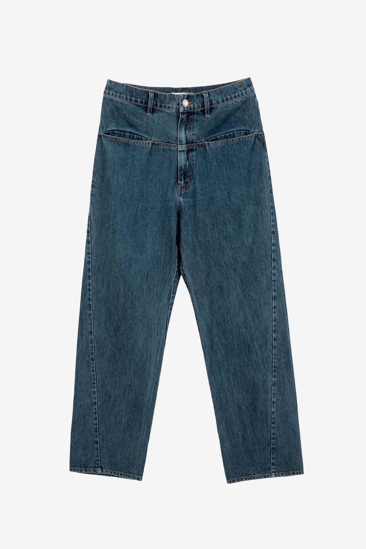 서피스에디션(SURFACE EDITION) TWISTED SLASH DENIM_BLUE