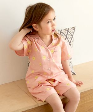 115스마일 반소매 파자마세트