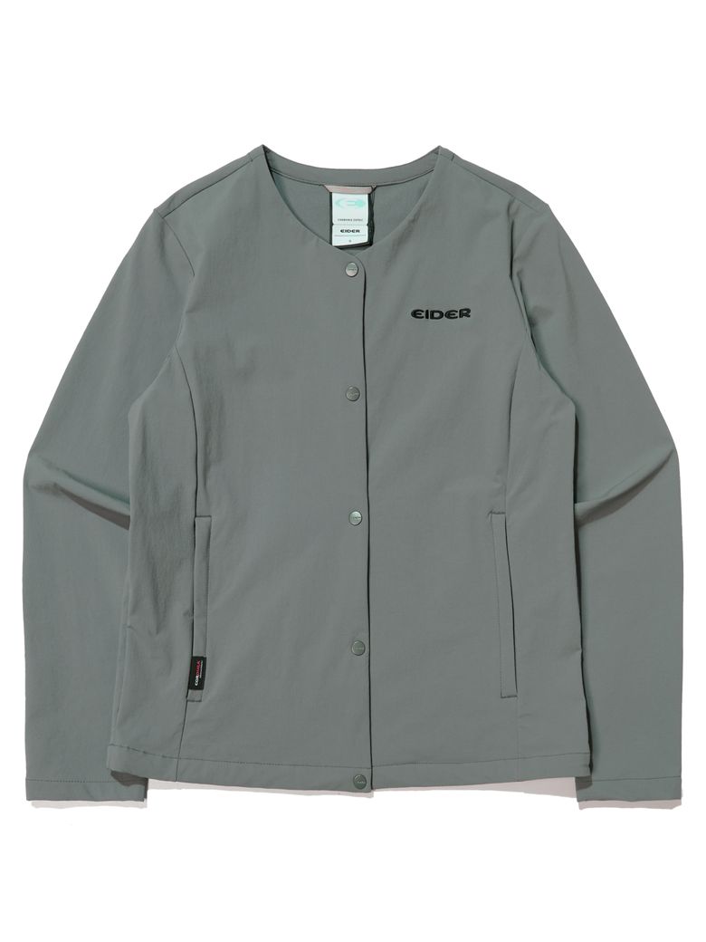 MOUNT 365 (마운트 365) 여성 코듀라 가디건 자켓_GREEN GREY DWU24150JQ