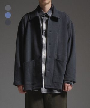 Vintage Washed Sweat Work Jacket [3 Colors]