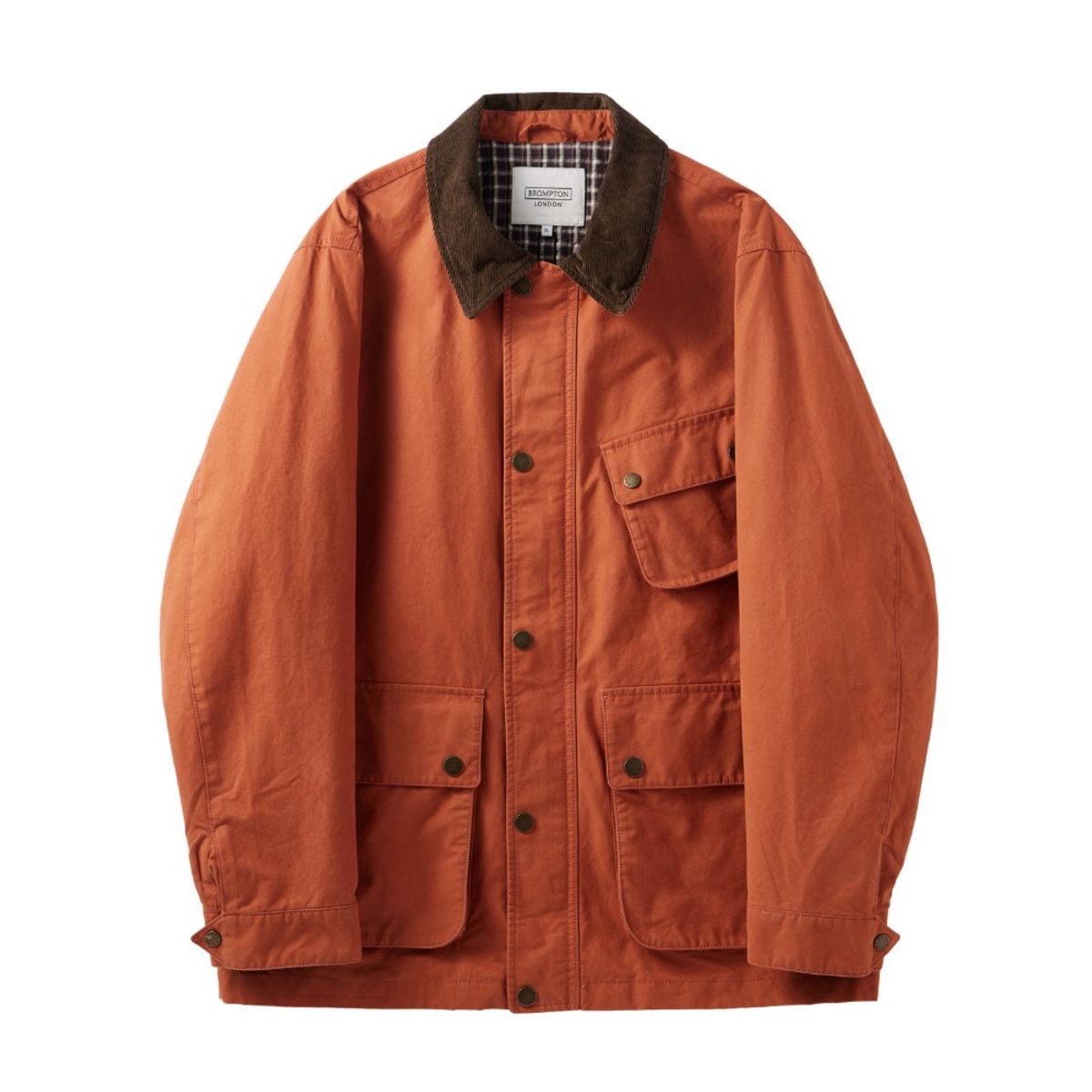 브롬톤 런던(BROMPTON LONDON) GREENFORD BRIT FIELD JACKET  - ORANGE (P243UJK403)