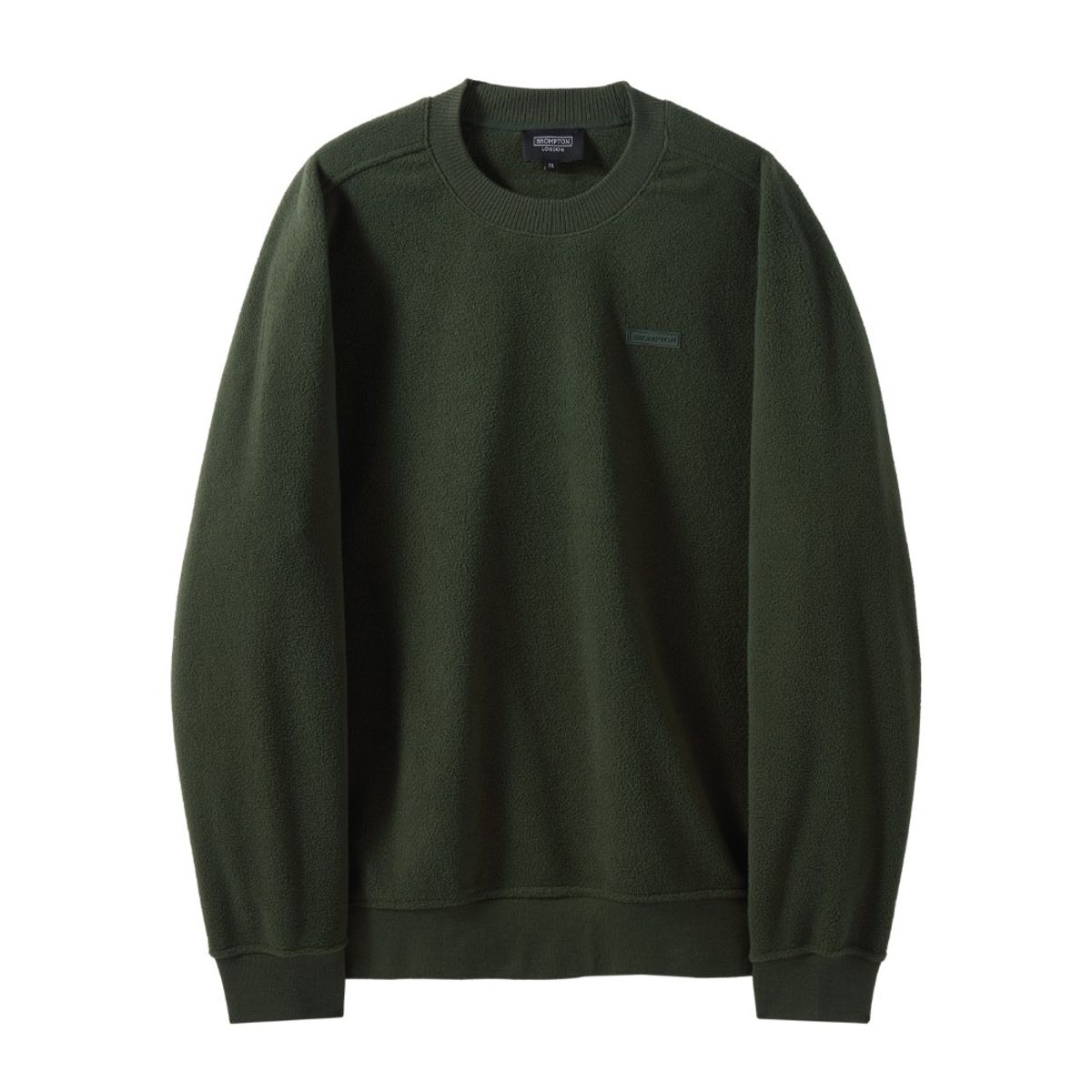 브롬톤 런던(BROMPTON LONDON) AERO CITY FLEECE SWEAT - KHAKI (P244USW133)