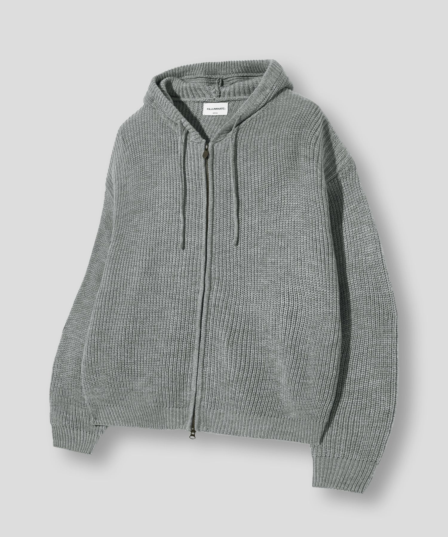 LMOOD☆Piece Dyed Hoodie Knit Zip-up MUSINSA | LMOOD Peace Dyed Hoodie Knit Zip Up Vintage Khaki